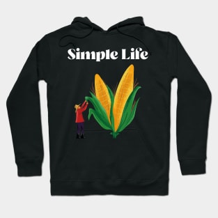 Simple Life Farmhouse Decor Autumn Hoodie